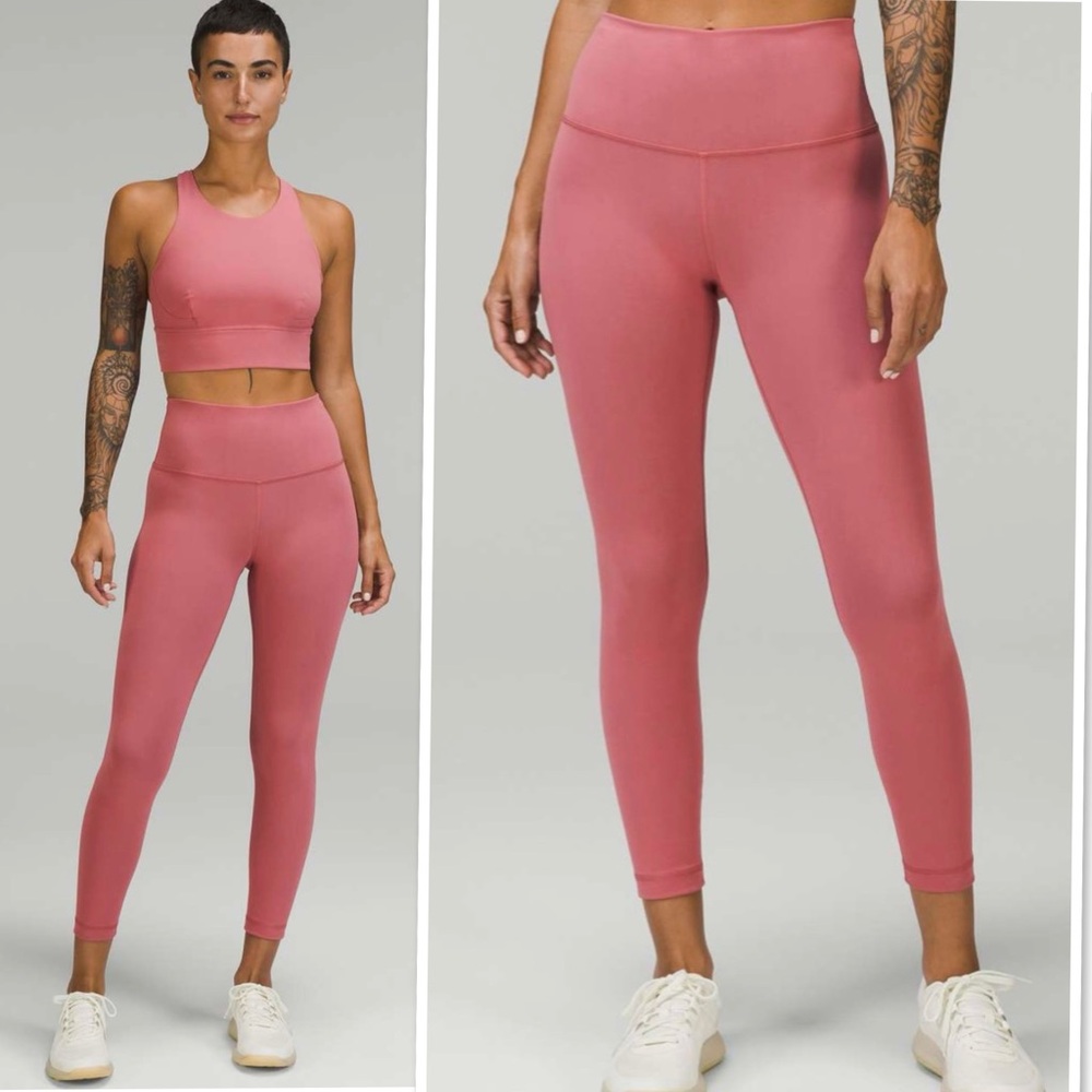 Lululemon Wunder Train High-Rise Tight 25" In
Brier Rose Size 4